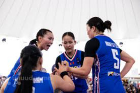 Women’s 3x3 basketball team climbs to World No. 5